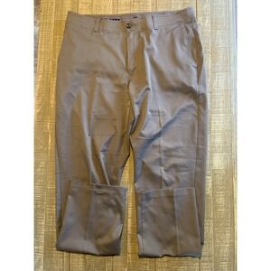 PGA Tour Mens Course Comfort Stretch Performance Golf Pants Sz 34x32 Dark‎ Grey